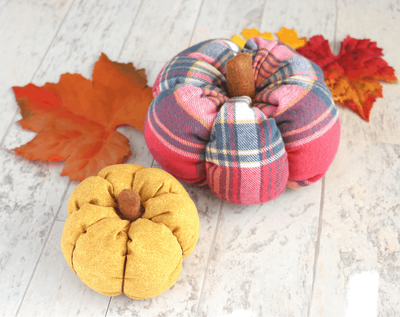DIY: Decorative Fabric Pumpkins DIY: Decorative Fabric Pumpkins