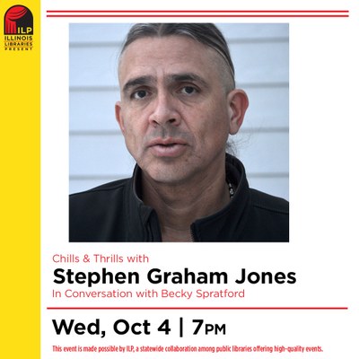 Illinois Libraries Present: An Evening with Stephen Graham Jones
