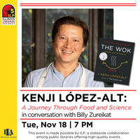 Illinois Libraries Present: Kenji López-Alt | A Journey Through Food and Science