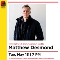 Illinois Libraries Present: Poverty - A Discussion with Matthew Desmond