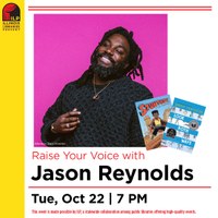 Illinois Libraries Present: Raise Your Voice with Jason Reynolds