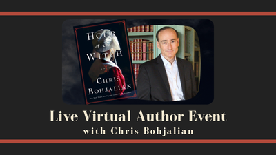 Live Virtual Author Event with Chris Bohjalian