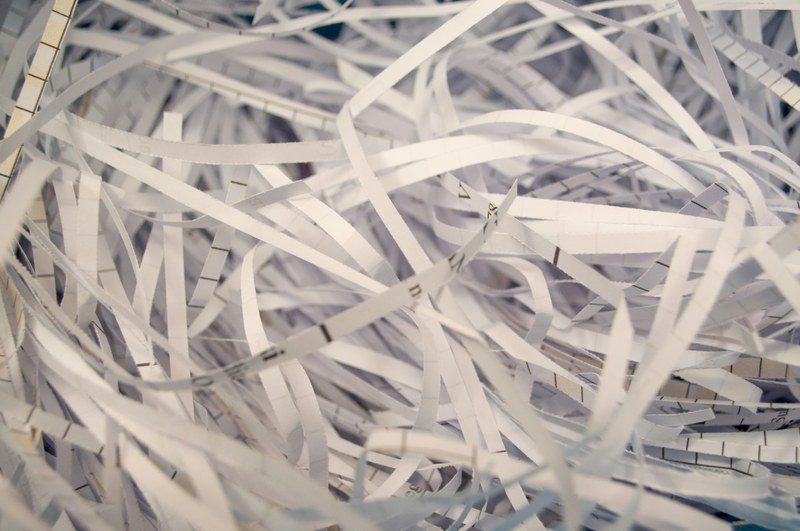 Paper Shredding at the Library