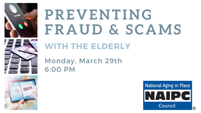 Preventing Fraud & Scams with the Elderly