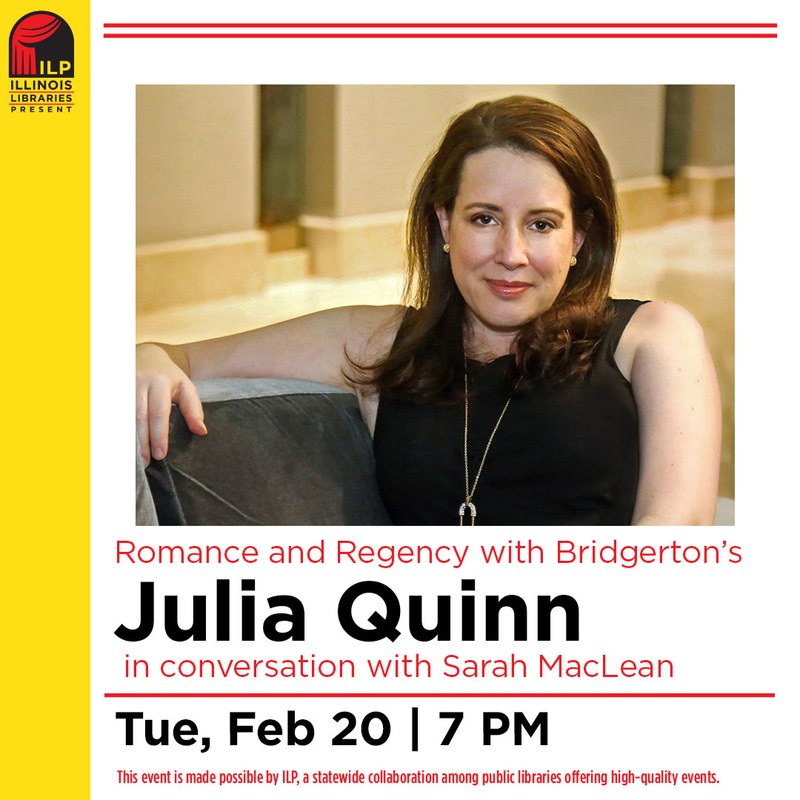 Romance & Regency with Bridgerton’s Julia Quinn, in Conversation with Sarah MacLean