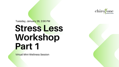 Stress Less Workshop Part 1 Stress Less Workshop Part 1